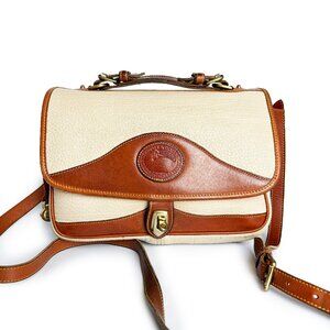 Dooney & Bourke All Weather Leather Vintage Carrier Shoulder Bag Style B…